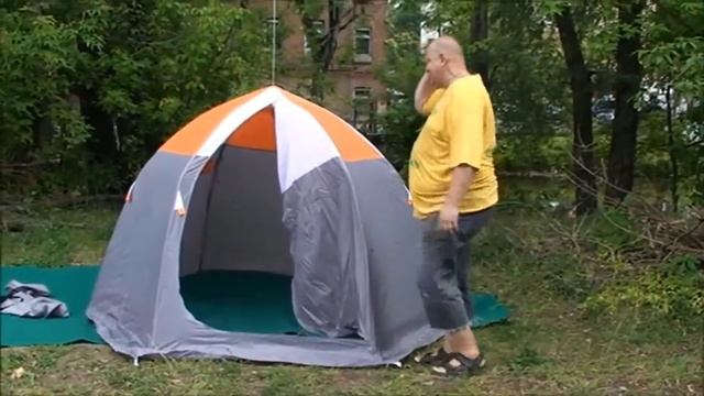 Палатка для зимней рыбалки Омуль 3. Интернет-магазин godzhik.ru смотреть онлайн