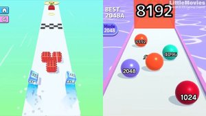Ball Run 2048 | Jelly Run 2048 - All Level Gameplay Android,iOS - NEW APK BIG UPDATE