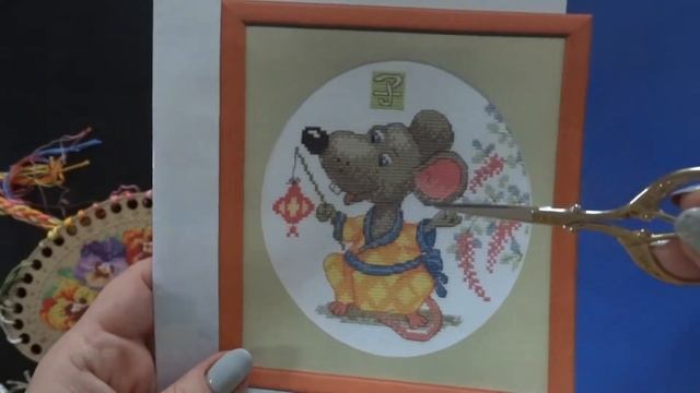 Вышивальная солянка: покупки наборов, старая вышивка- сэмплер, текущие процессы, оформление в багет