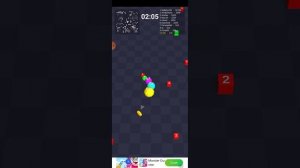 Я играю в симулятор (Cube Arena 2048) и я стал очень большим! ????