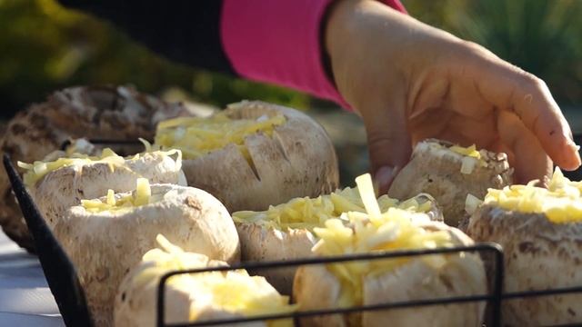 Как приготовить гриб зонтик. Рецепт самого вкусного гриба. Собираем грибы. Родовое поместье. смотреть онлайн