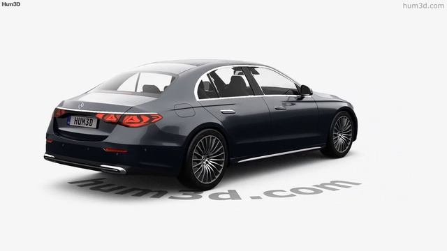 Mercedes-Benz E-class Sedan E Exclusive Line 2024 3D Model By Hum3D.com
