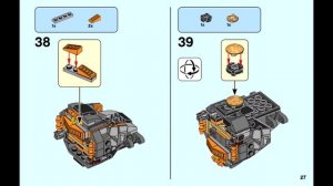 Instruction LEGO Ninjago 70672 Раллийный мотоцикл Коула