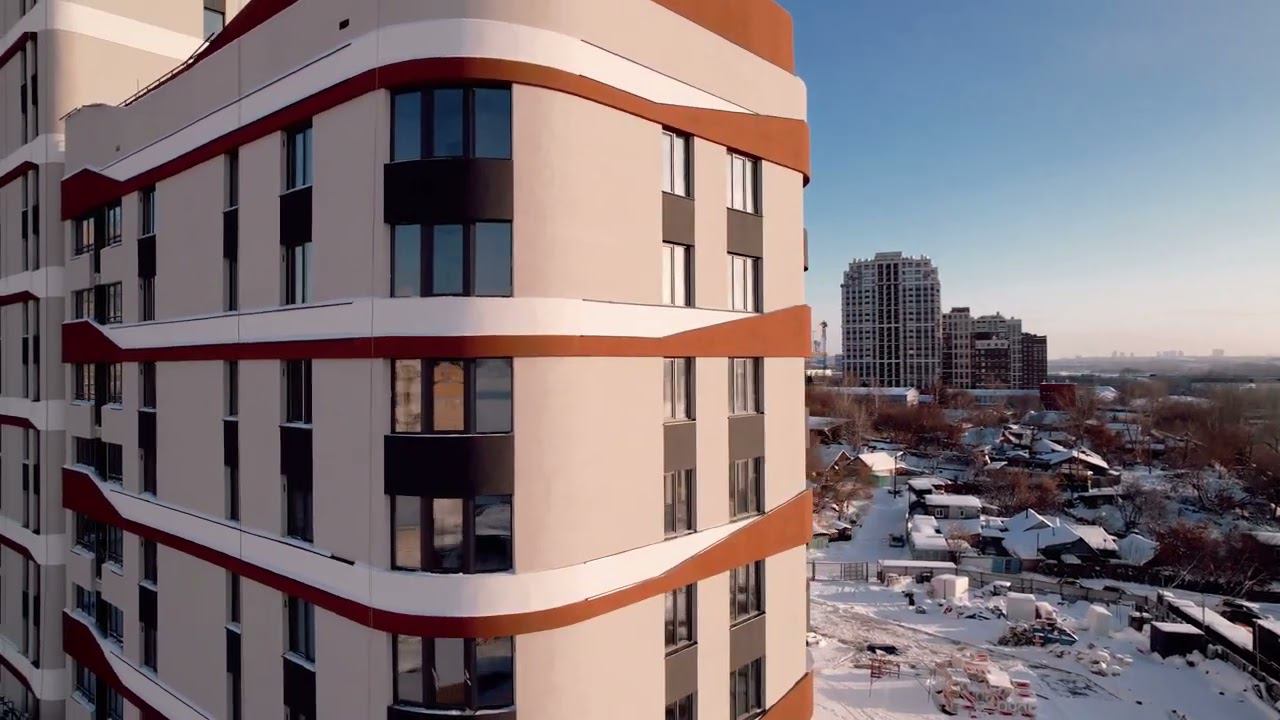 Квартал "Беринг" в Новосибирске - Ход строительства 26 декабря 2022 смотреть онлайн