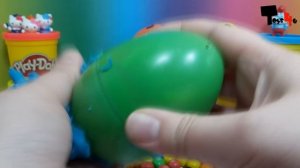 M&M's Surprise Eggs Play Doh