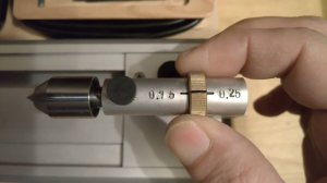 Proxxon DB 250 tailstock