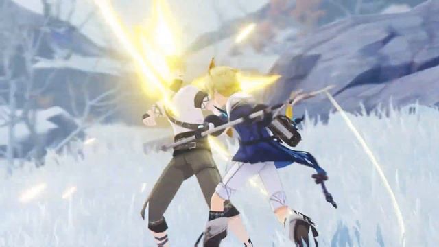 Мика - Новый персонаж, озвучка геншин на русском смотреть онлайн