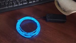 Неоновая лента , с датчиком реагирующим на звук ! #алиэкспресс