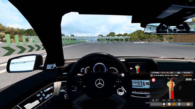 Euro Truck Simulator 2 1.40x Как ушатать MB W221 S65 AMG. Или как не надо ездить. смотреть онлайн