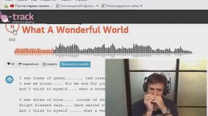 What a wonderful world на губной гармошке