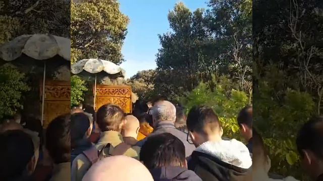 Афон, Пасха 2019 - крестный ход с Иверской иконой Богородицы смотреть онлайн