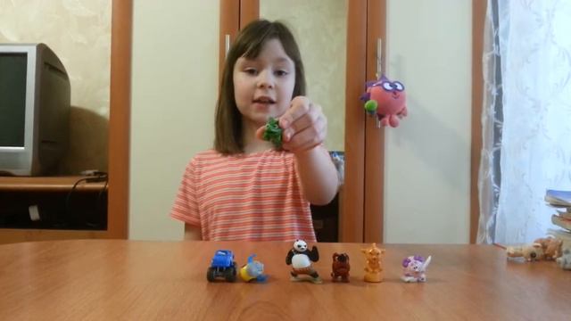 Моя коллекция игрушек из киндер сюрпризов. смотреть онлайн
