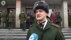 Курсанты Новосибирского высшего военного командного училища попрощались с альма-матер