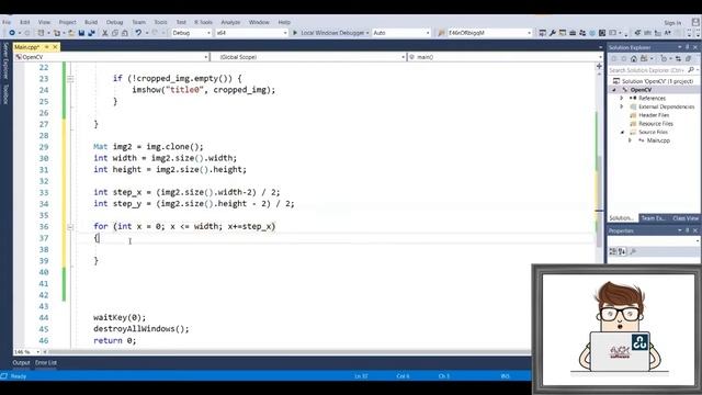 OpenCV with C++ || Image Analysis - Cropping Images - lesson 4 - مكتبة تحليل الصورة смотреть онлайн