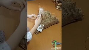 Упаковка букета из сухофруктов, орехов и цукатов