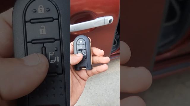 toyota roomy add key from shabirkeymaker peshawar 03159010828 all type smart key available