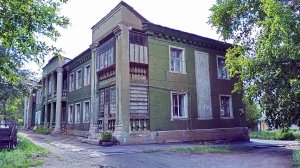 Магнитогорск, улица Бибишева, посёлок Берёзки, школа 42, переулок Школьный (25.07.2021)