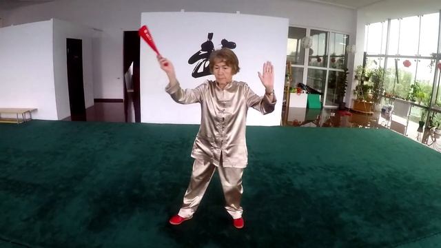 Пенсионерка из Алматы выполняет практики из ушу смотреть онлайн
