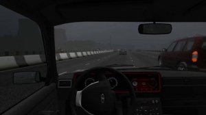 Езда на Ваз 2105 и пневмоподвеска By Heisenberg City car driving