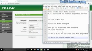 Tp Link TL WR743ND Repeater Mode Configuration