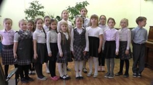 "Хитрый кенгурёнок" исп.группа младшего хора, руководитель Мунтяну О.А.