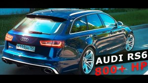 Audi RS6 800+ сил! Замеры на стенде. Топовое охлаждение