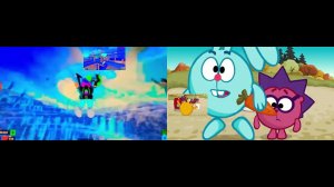 Смешарики Большой куш / Алёша Роблокс Мэд сити Sparta Jug Remix Parison