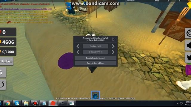 roblox [Treasure Hunt Simulator] hack GUI free dowload смотреть онлайн
