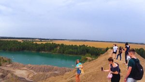 Кондуки, голубые озёра в Тульской области. Романцевские горы