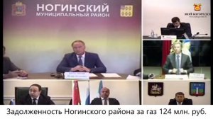 Губернатор  отчитал Красавина за долг в 124 млн. рублей