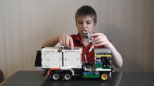 Самоделка из лего техник - Мусоровоз MACK