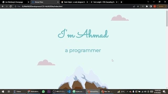 CSS Font Color | Complete Web Development Bootcamp Course 2022