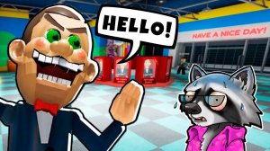 ПОБЕГ от КУКЛЫ АНИМАТРОНИКА Мистера Фанни в РОБЛОКС ROBLOX Escape Mr Funny's ToyShop ЕНОТИК СТИВ