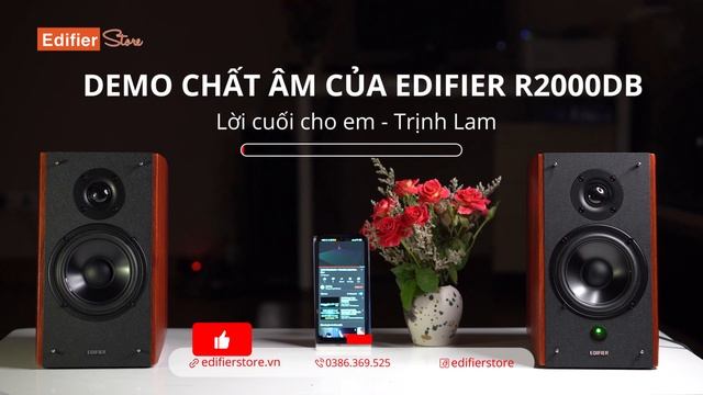 Demo chất âm loa Edifier R2000DB смотреть онлайн