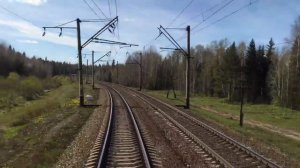 Фирменный поезд 015/016Е Москва-Екатеринбург, 11.05.2016. Запись из последнего вагона.