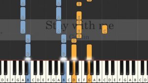 Stay with Me - Goblin (Easy Piano)