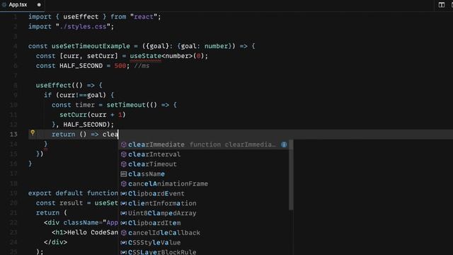 How to use setTimeout in a useEffect hook | 1 min. React Tutorial смотреть онлайн
