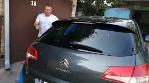 Купил чехол от града на ситроен с 4.Как уберечь машину от града.