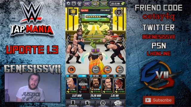 Update 1.3 Is Here!! + How To Get MATT HARDY For FREE - WWE Tap Mania смотреть онлайн
