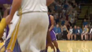 NBA 2K14 Dunk on Steph Curry