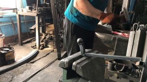 Ковка элемента! Полностью ручная ковка.