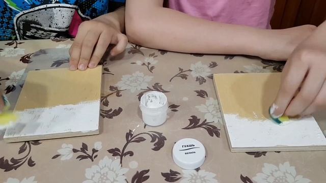 Умелые ручки со школьником (Делаем поделки с Настей и Лёшей)