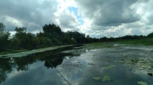 Въезд с Шибаево  в речку.