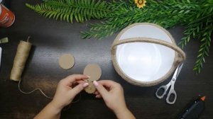 Как БЫСТРО сделать КОРЗИНКУ своими руками | Корзина для фруктов