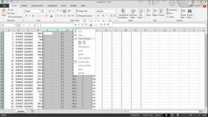 Conversion txt to excel