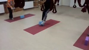 Йога в гамаках для детей Aeroyoga Detskaya