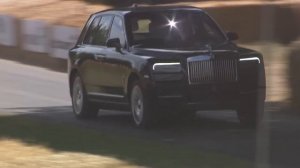 Rolls-Royce Cullinan thrashed hard at Goodwood