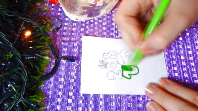 НОВОГОДНИЕ НАКЛЕЙКИ своими руками | Новогодний DIY