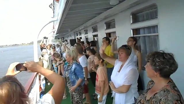 Теплоход "Две столицы" 20,08,17 смотреть онлайн