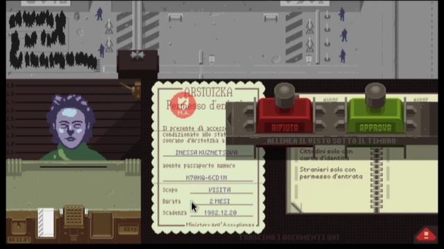 C'è un CRIMINALE a piede libero !!!!! - papers please ITA #2 смотреть онлайн